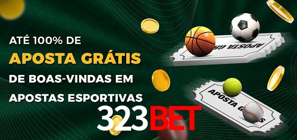 323Bet Ate 100% de Aposta Gratis